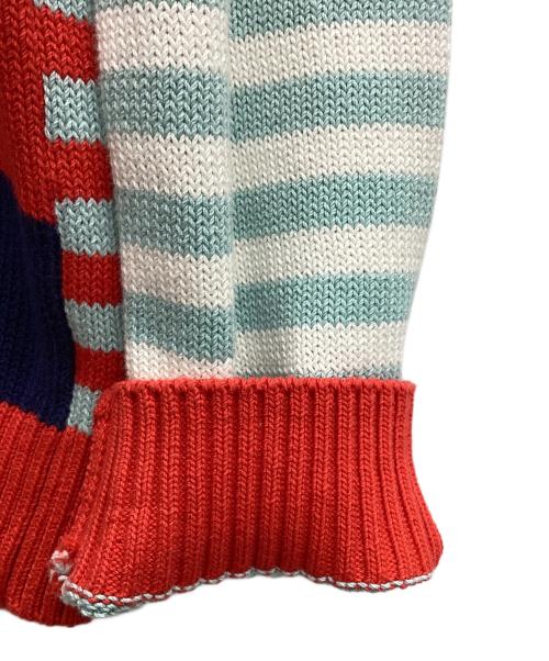 marimekko（マリメッコ）marimekko (マリメッコ) Kioski ボーダーニット マルチカラー サイズ:Sの古着・服飾アイテム