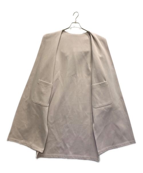 BLUE LABEL CRESTBRIDGE（ブルーレーベルクレストブリッジ）BLUE LABEL CRESTBRIDGE (ブルーレーベルクレストブリッジ) リバーシブルコート グレー サイズ:38の古着・服飾アイテム
