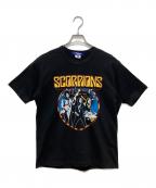 JUNYA WATANABE MANジュンヤワタナベマン）の古着「SCORPIONS Short Sleeve T-Shirts」｜ブラック