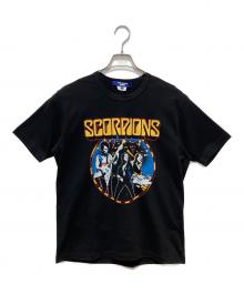 JUNYA WATANABE MAN（ジュンヤワタナベマン）の古着「SCORPIONS Short Sleeve T-Shirts」｜ブラック