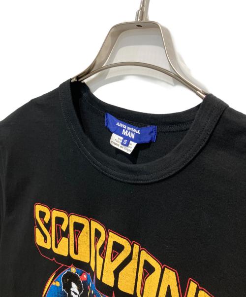 JUNYA WATANABE MAN（ジュンヤワタナベマン）JUNYA WATANABE MAN (ジュンヤワタナベマン) SCORPIONS Short Sleeve T-Shirts ブラック サイズ:Sの古着・服飾アイテム