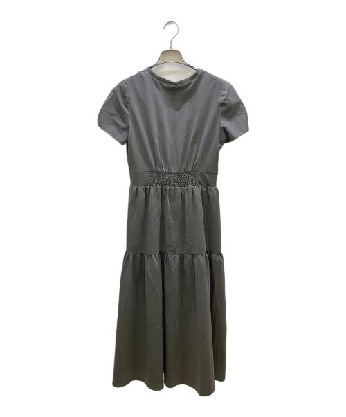 HER LIP TO（ハーリップトゥ）Her lip to (ハーリップトゥ) Tucked Gathered Shirt Dress グレー サイズ:Sの古着・服飾アイテム