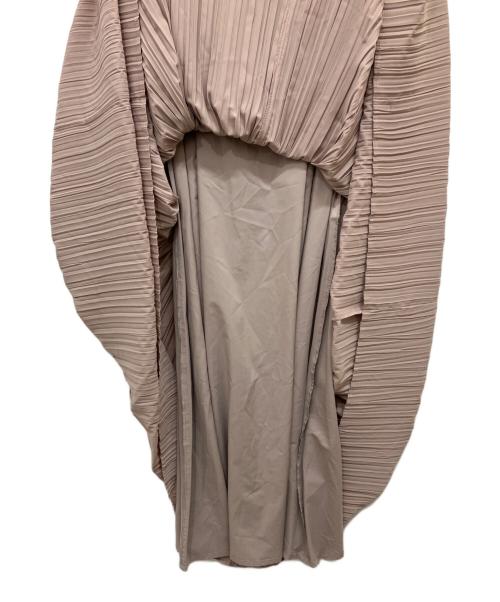 HER LIP TO（ハーリップトゥ）Her lip to (ハーリップトゥ) Viola Bow Pleated Dress ピンク サイズ:Sの古着・服飾アイテム
