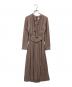 Her lip to（ハーリップトゥ）の古着「Viola Bow Pleated Dress」｜ピンク