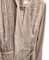中古・古着 Her lip to (ハーリップトゥ) Viola Bow Pleated Dress ピンク サイズ:S：8000円