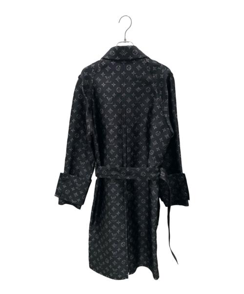 LOUIS VUITTON（ルイ ヴィトン）LOUIS VUITTON (ルイ ヴィトン) スキューバーモノグラムトレンチコート ブラック サイズ:38の古着・服飾アイテム
