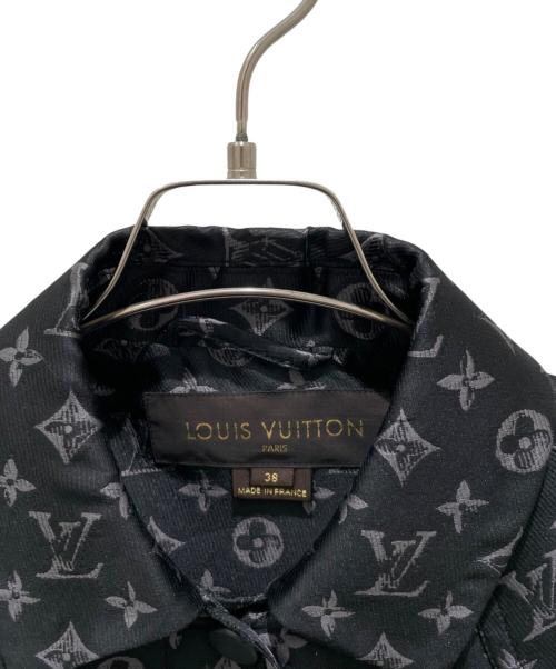 LOUIS VUITTON（ルイ ヴィトン）LOUIS VUITTON (ルイ ヴィトン) スキューバーモノグラムトレンチコート ブラック サイズ:38の古着・服飾アイテム