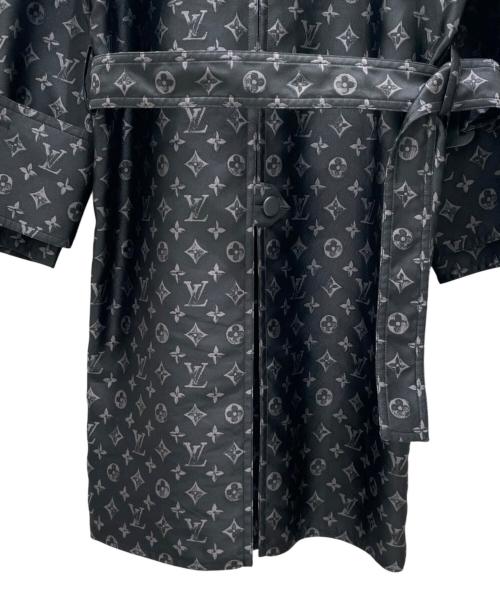 LOUIS VUITTON（ルイ ヴィトン）LOUIS VUITTON (ルイ ヴィトン) スキューバーモノグラムトレンチコート ブラック サイズ:38の古着・服飾アイテム