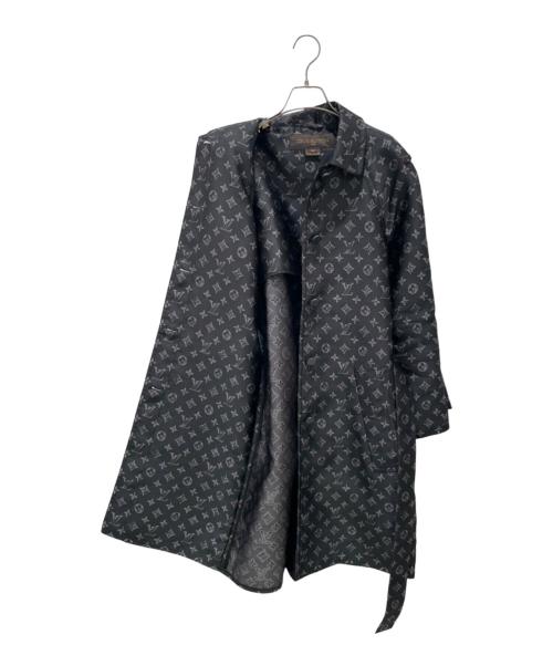 LOUIS VUITTON（ルイ ヴィトン）LOUIS VUITTON (ルイ ヴィトン) スキューバーモノグラムトレンチコート ブラック サイズ:38の古着・服飾アイテム