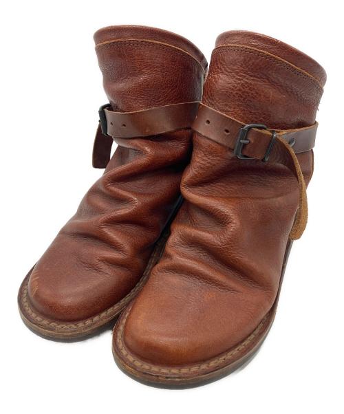 Trippen（トリッペン）Trippen (トリッペン) レザーショートブーツ ブラウン サイズ:SIZE 35の古着・服飾アイテム