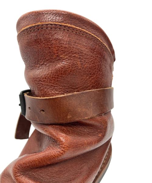 Trippen（トリッペン）Trippen (トリッペン) レザーショートブーツ ブラウン サイズ:SIZE 35の古着・服飾アイテム