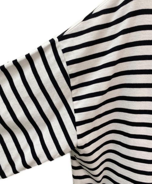 EVERYDAY I LIKE.（エヴリデイ アイ ライク）EVERYDAY I LIKE. (エヴリデイ アイ ライク) French Stripe Tシャツ ホワイト×ブラック サイズ:Freeの古着・服飾アイテム