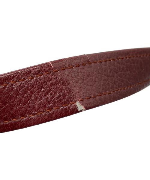 Cartier（カルティエ）Cartier (カルティエ) ショルダーバッグ ブラウンの古着・服飾アイテム