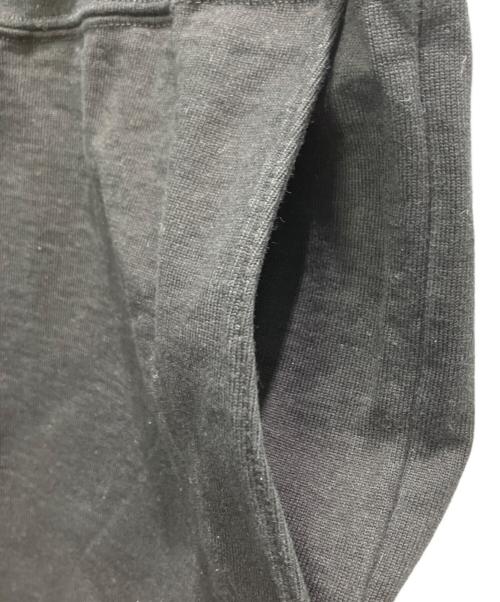 BATONER（バトナ―）BATONER (バトナ―) コットン限界度詰めニットショートパンツ ブラック サイズ:２の古着・服飾アイテム
