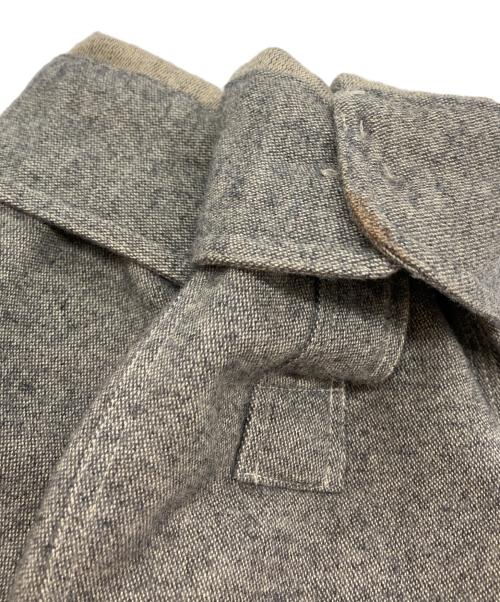 RRL（ダブルアールエル）RRL (ダブルアールエル) コットンウールブレンドシャツ グレー サイズ:SIZE Mの古着・服飾アイテム