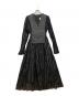 AMERI（アメリ）の古着「WASHI LAYERED DRESS」｜ブラック