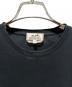 中古・古着 HERMES (エルメス) サドルステッチショートスリーブTシャツ ブラック サイズ:L：18000円