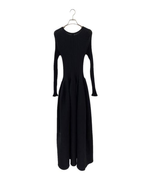 CFCL（シーエフシーエル）CFCL (シーエフシーエル) POTTERY DRESS 2 GLITTER ブラック サイズ:3の古着・服飾アイテム