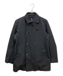 MACKINTOSH PHILOSOPHY（マッキントッシュ フィロソフィー）の古着「トロッターショートトレンチコート」｜ブラック