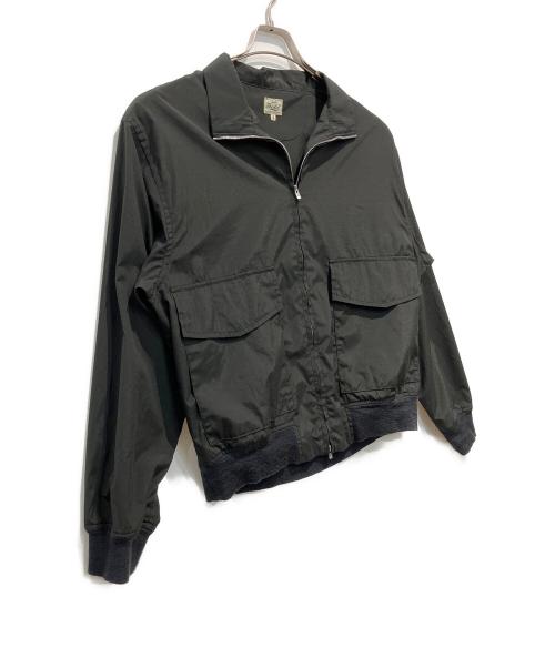 gold（ゴールド）gold (ゴールド) SILK NEP WEATHER CLOTH TRACK JACKET ブラック サイズ:Ｓの古着・服飾アイテム
