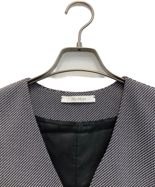 MaxMara（マックスマーラ）MaxMara (マックスマーラ) ノースリーブワンピース ブラック サイズ:40の古着・服飾アイテム