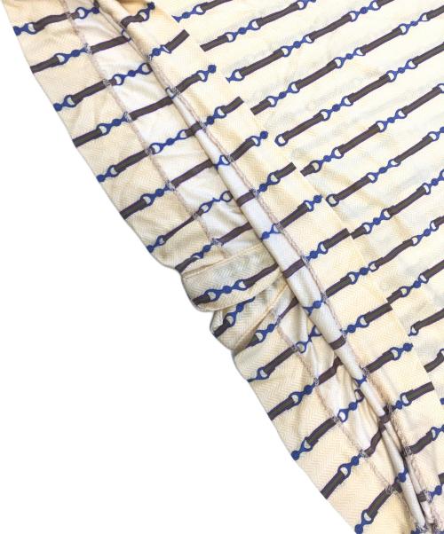 CELINE（セリーヌ）CELINE (セリーヌ) 総柄シルクシャツ ベージュ サイズ:40の古着・服飾アイテム