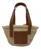 LOEWEロエベ）の古着「バスケットバッグスモール」｜ナチュラル/タン
