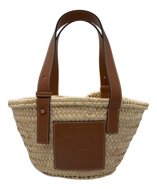 LOEWE（ロエベ）LOEWE (ロエベ) バスケットバッグスモール ナチュラル/タンの古着・服飾アイテム