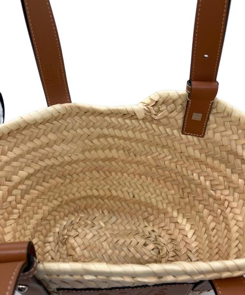 LOEWE（ロエベ）LOEWE (ロエベ) バスケットバッグスモール ナチュラル/タンの古着・服飾アイテム