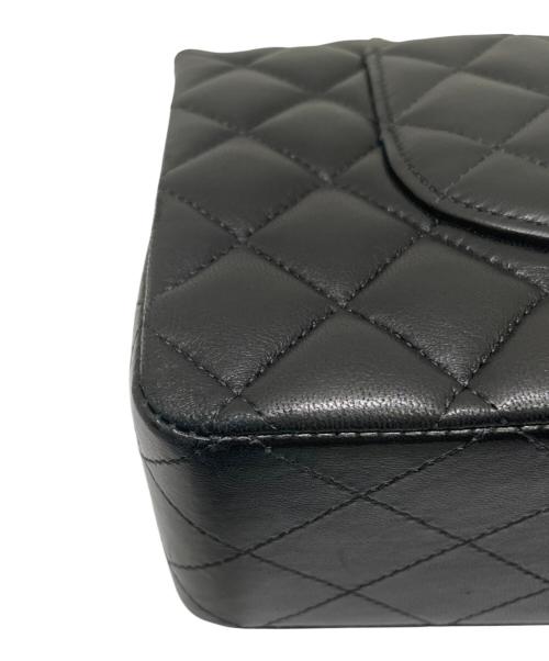 CHANEL（シャネル）CHANEL (シャネル) マトラッセ 25/ダブルチェーンショルダーバッグ ブラック サイズ:25の古着・服飾アイテム