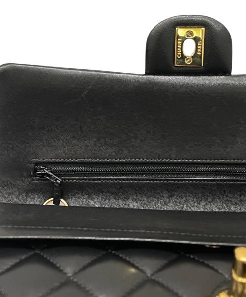CHANEL（シャネル）CHANEL (シャネル) マトラッセ 25/ダブルチェーンショルダーバッグ ブラック サイズ:25の古着・服飾アイテム