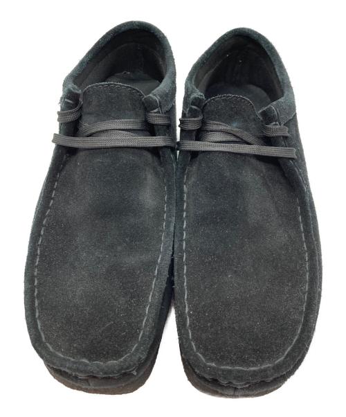 CLARKS（クラークス）CLARKS (クラークス) ワラビーシューズ ブラック サイズ:26.5の古着・服飾アイテム