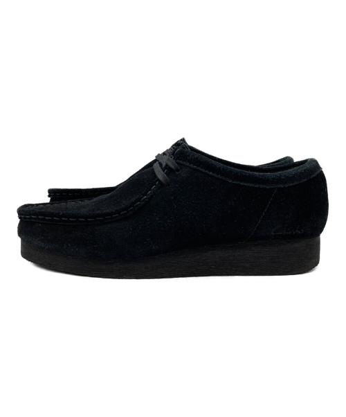 CLARKS（クラークス）CLARKS (クラークス) ワラビーシューズ ブラック サイズ:26.5の古着・服飾アイテム