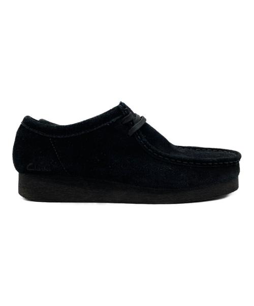 CLARKS（クラークス）CLARKS (クラークス) ワラビーシューズ ブラック サイズ:26.5の古着・服飾アイテム