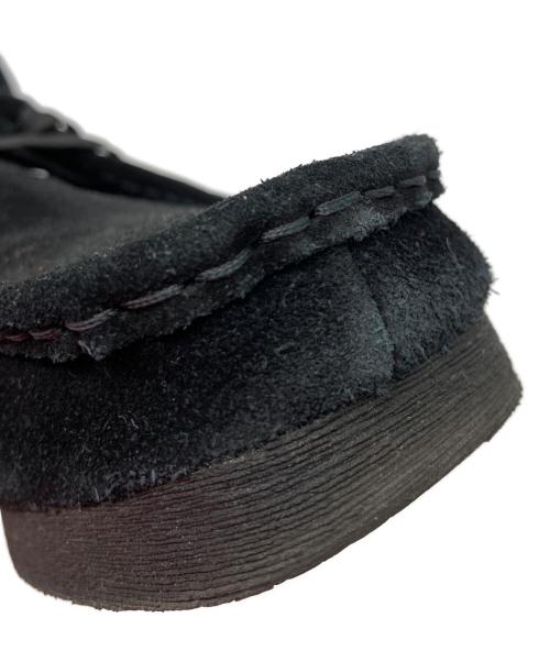 CLARKS（クラークス）CLARKS (クラークス) ワラビーシューズ ブラック サイズ:26.5の古着・服飾アイテム