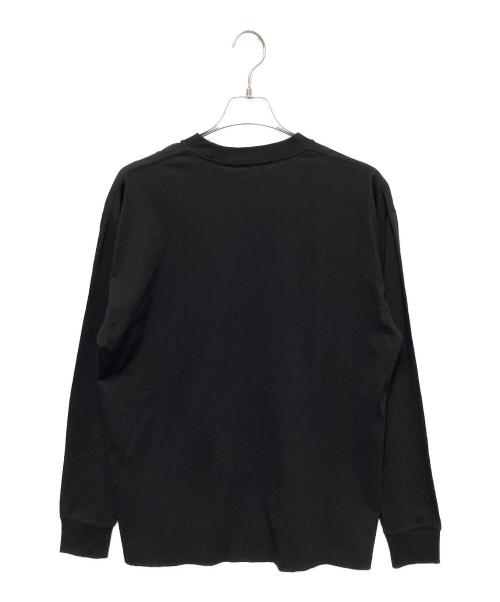 COMOLI（コモリ）COMOLI (コモリ) コットンジャージ 長袖Tシャツ ブラック サイズ:3 未使用品の古着・服飾アイテム