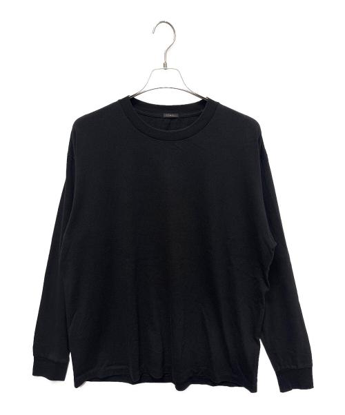 COMOLI（コモリ）COMOLI (コモリ) 空紡天竺 長袖Tシャツ ブラック サイズ:3の古着・服飾アイテム