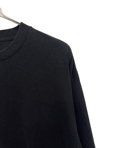 COMOLI（コモリ）COMOLI (コモリ) 空紡天竺 長袖Tシャツ ブラック サイズ:3の古着・服飾アイテム