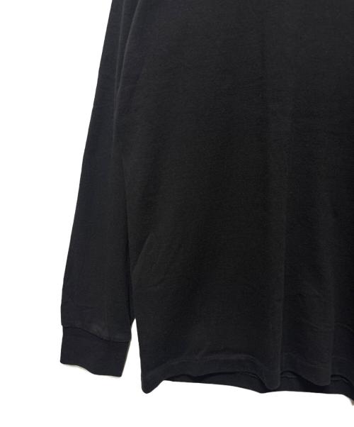 COMOLI（コモリ）COMOLI (コモリ) 空紡天竺 長袖Tシャツ ブラック サイズ:3の古着・服飾アイテム