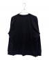 COMOLI (コモリ) 空紡天竺 長袖Tシャツ ブラック サイズ:3：12000円