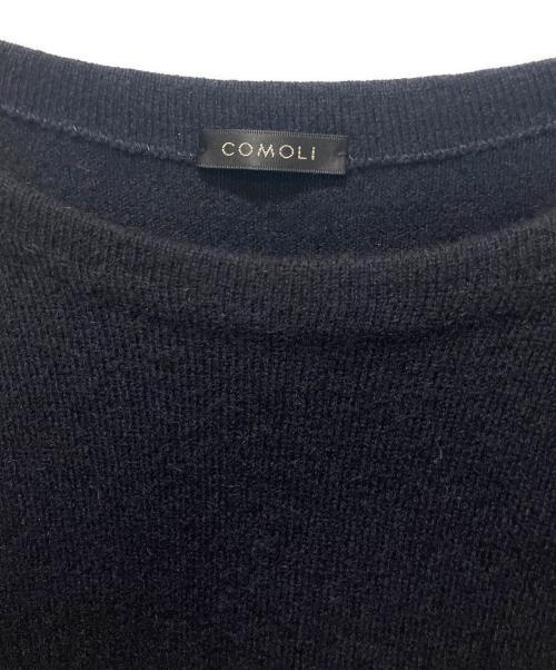 COMOLI（コモリ）COMOLI (コモリ) カシミヤコモリニット ネイビー サイズ:freeの古着・服飾アイテム