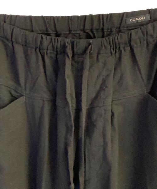 COMOLI（コモリ）COMOLI (コモリ) オックス ドローストリングパンツ ブラック サイズ:1の古着・服飾アイテム