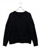 Maison Margielaメゾンマルジェラ）の古着「SWEATSHIRT スウェット」｜ブラック