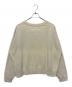 Maison Margiela (メゾンマルジェラ) ペンキクラッシュ加工スウェット ベージュ サイズ:L 未使用品：65000円