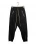 RICK OWENS（リックオウエンス）の古着「TECUATL TRACK PANT」｜ブラック