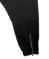 中古・古着 RICK OWENS (リックオウエンス) TECUATL TRACK PANT ブラック サイズ:46：60000円