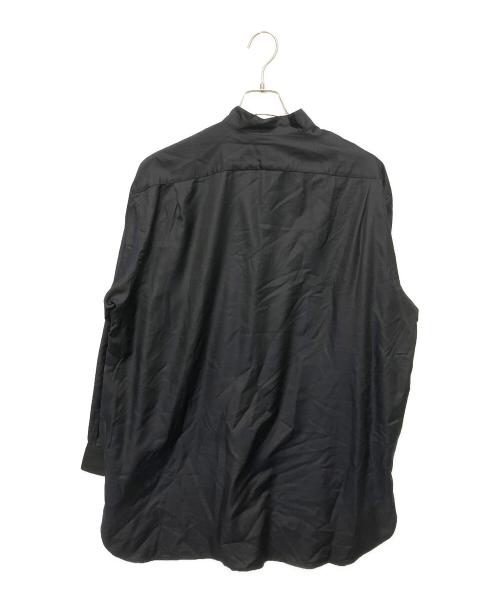 COMOLI（コモリ）COMOLI (コモリ) ウールシルク プルオーバーシャツ ネイビー サイズ:2の古着・服飾アイテム