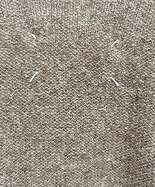 Maison Margiela（メゾンマルジェラ）Maison Margiela (メゾンマルジェラ) アーガイル Vネック カーディガン ブラウン サイズ:Mの古着・服飾アイテム