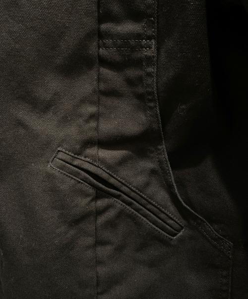 sacai（サカイ）sacai (サカイ) Carhartt WIP (カーハート ワーク イン プログレス) DUCK JACKET ブラック サイズ:２の古着・服飾アイテム