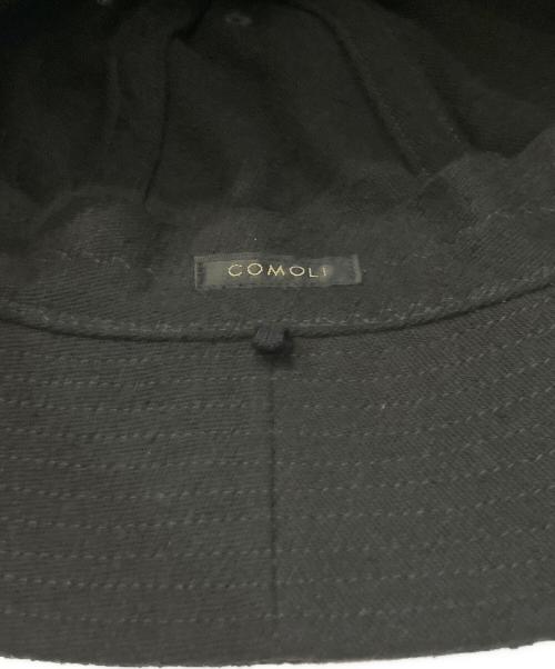 COMOLI（コモリ）COMOLI (コモリ) シルクネップ ハット ブラック サイズ:FREE 未使用品の古着・服飾アイテム